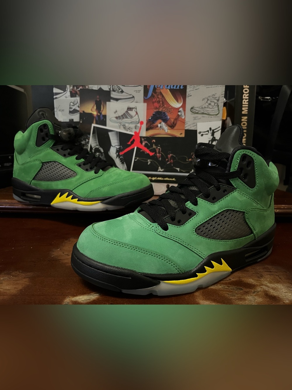 Jordan 5 oregon size 8